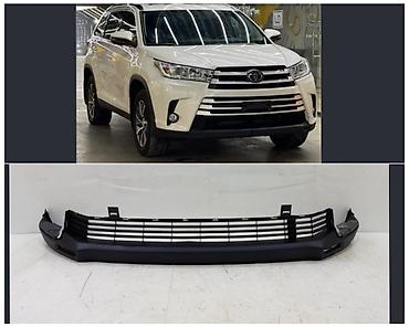Нижняя решетка переднего бампера для Toyota Highlander (кузов XU50