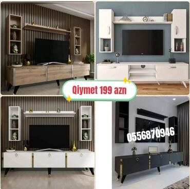 TV altlığı: Yeni, Düz TV altlığı, Polkalı, Laminat, Azərbaycan