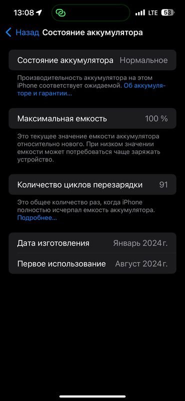 Apple iPhone: IPhone 15 Pro Max, Б/у, 256 ГБ, Natural Titanium, Зарядное устройство, Защитное стекло, Чехол, 100 %