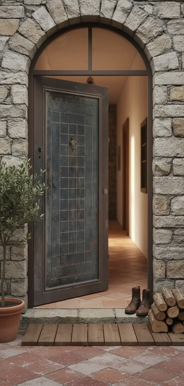 Giriş qapıları: Mənzil üçün İşlənmiş Giriş qapısı Glazok ilə, Zəmanətsiz, Ödənişli quraşdırma, Ünvandan götürmə — 2