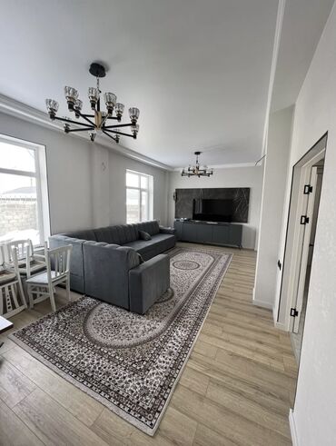 Продажа квартир: 180 м², 5 комнат, Свежий ремонт С мебелью, Кухонная мебель