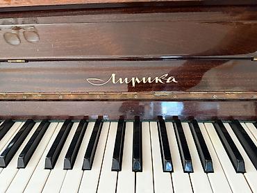 Спорт и хобби: Lirika pianino. İdeal vəziyətdədir köklənib. 3 pedaldır. Real alıcılar — 5