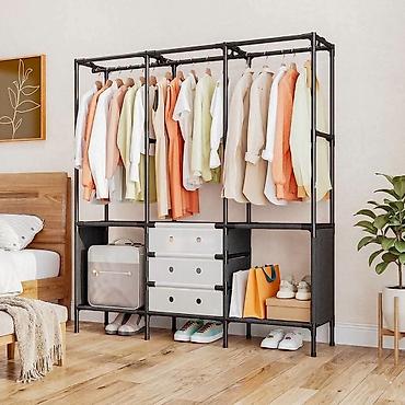 lavabo ormaric: 10. Višeslojni stalak za odeću, šešire i obuću (model YMJ-03), koji — 2