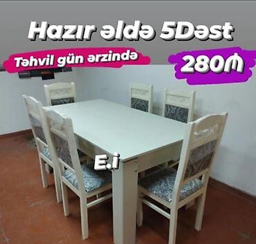 Masalar və oturacaqlar: Qonaq otağı üçün, Yeni, Açılmayan, Dördbucaq masa — 1