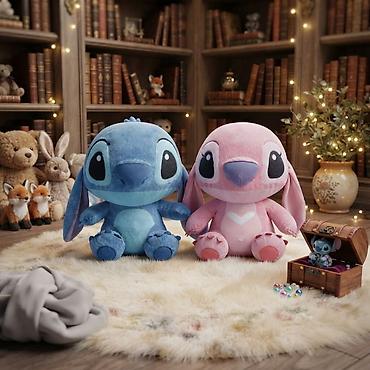 oyuncaqlar: Stitch və Angel temalı böyük ölçülü - 70sm plyuş oyuncaqlar - Model — 2
