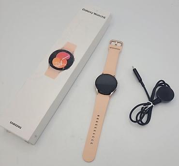 aplle watch: Samsung Galaxy Watch5 40 mm (Rose Gold) – Əla vəziyyətdə, qutulu — 2
