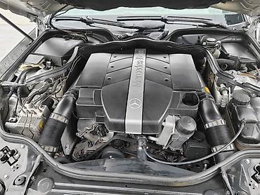 w211 duman: Mercedes-Benz E-Class (W211) sedan - Kuzov: 4 qapılı sedan, gümüşü — 3