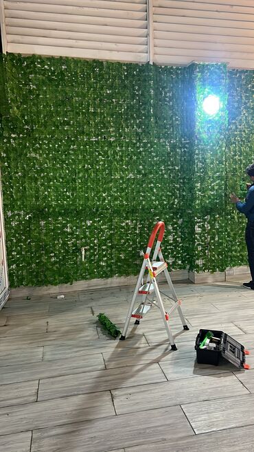 Digər ev dekoru: Kv 25 azn baslayan yasil dekorlar
Her olcude hazrlanr 
Depodan satis — 23