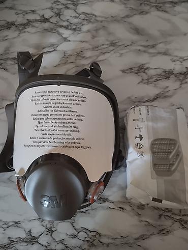 3M tam üzlü nəfəsalma maskası (respirator)Tozlu işlərdə və təmir