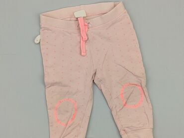 legginsy eko skora: Spodnie dresowe, 12-18 m, stan - Bardzo dobry