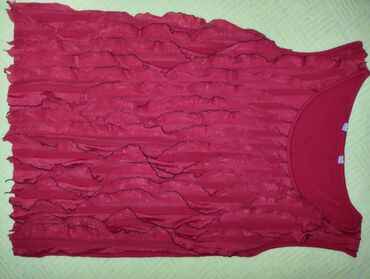 plava haljina i zlatne cipele: Adl, L (EU 40), Lycra, color - Red