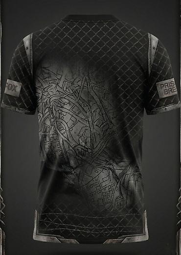 Футболки: Мужская футболка, FOX, 3XL, цвет - Черный — 2