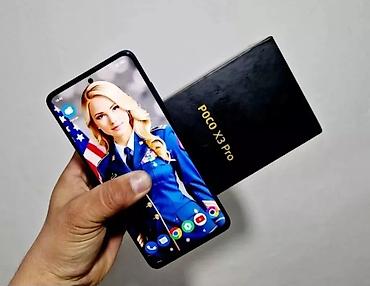 Poco: Poco X3 Pro, Б/у, 256 ГБ, цвет - Синий, 1 SIM, 2 SIM, eSIM — 3