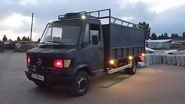 глушитель авто: Грузовой фургон Mercedes-Benz (рамный, задний привод) с бортовой — 6
