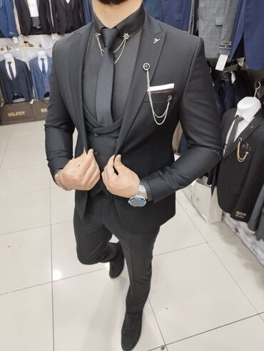 Kostyumlar: Kişi kostyum dəstləri - Klassik və modern kəsimlər: ikicərgəli — 27