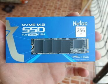 yaddaş diski: Daxili SSD disk Netac, 256 GB, M.2, Yeni