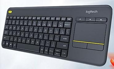 e book: Беспроводная мультимедийная сенсорная клавиатура Logitech K40 0 Plus — 1