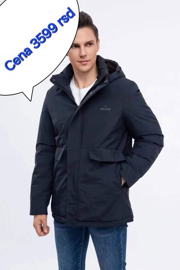 springfield jakne srbija: Winter jacket 2XL (EU 56), 2XS (EU 44), 3XL (EU 58), 0101 Brand, color - Black