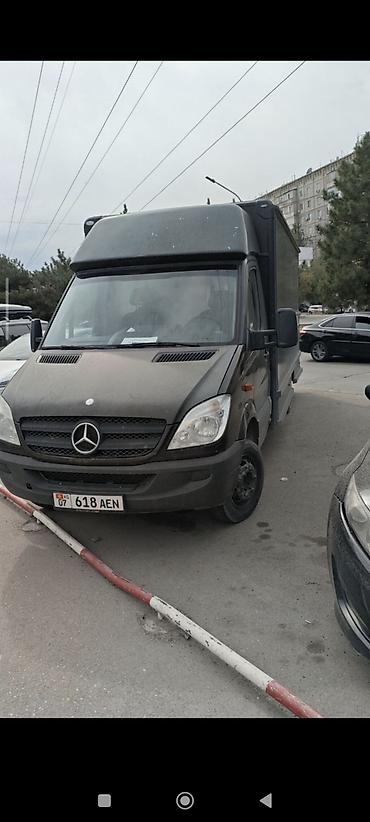 спринтер двух скат бартовой: Грузовой фургон Mercedes-Benz Sprinter (черный), бортовой — 2