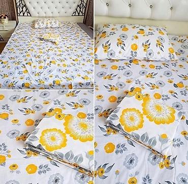 Комплекты постельного белья: Постельное бельё, 100% хлопок, постельное бельё, наволочки, подушки at lalafo.kg — 9 Комплекты постельного белья: Постельное бельё, 100% хлопок, постельное бельё, наволочки, подушки — 9