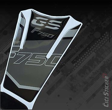 smart multimedija: BMW F750 Tank pad - Stiker za rezervoar- štitnik -2799 3D Tank Pad — 2