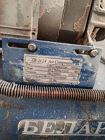 Kompressorlar: Məhsul: Hava kompressoru + suvaq/şpaklyovka püskürtmə hopperi və — 4