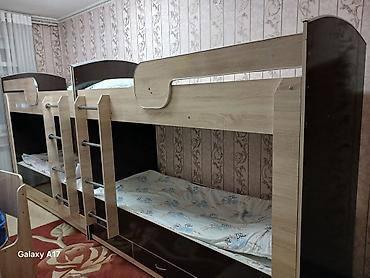 2 х ярусная детская кровать: 2 шт. Двухъярусные кровати для детей/подростков, комплект из двух — 2