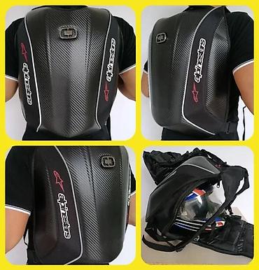 Sportske torbe i rančevi: Moto ranac Alpinestars/OGIO stil – aerodinamični hard shell - Tvrda — 6