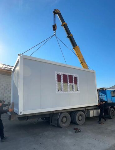 Торговые контейнеры: Модульный домик. размер 6-3. 6-4. 7-3. 7-4 есть - Каркас: усиленный — 14