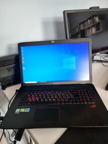 компьютер в расрочку: Ноутбук, Asus, 16 ГБ ОЗУ, Intel Core i7, 17.3 ", Б/у, Для несложных задач, память SSD