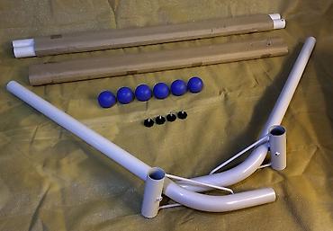 Другое для спорта и отдыха: ПРОДАМ ОПОРА для подвесного гамака из профильной стальной трубы 30х30 — 13