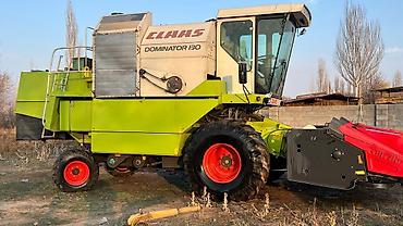 Зерноуборочные комбайны: 2014 жылы
Клаас Доминатор 130
2 жатка — 2