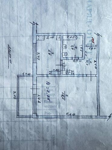 Продажа домов: 1 комната, 35 м², 105 серия, 1 этаж, Косметический ремонт