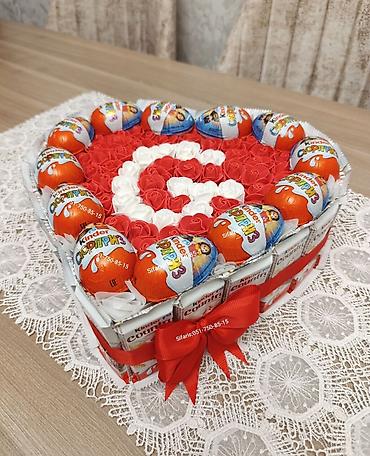 herf xoncalar: Kinder sebetleri sifarisle hazirlanir.Istenilen bas herfle hazirlana — 4