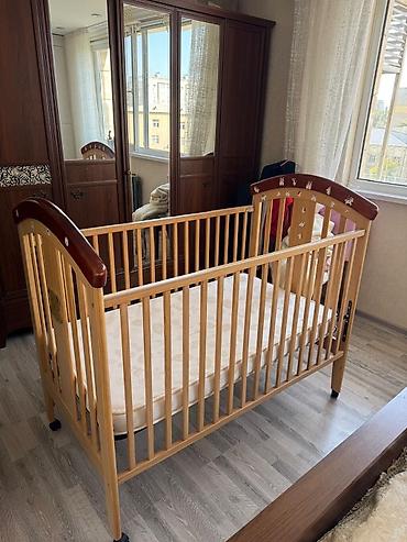 bunk bed: Детская кроватка из натурального дерева - Классическая модель с — 2