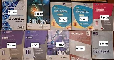 codera informatika 2026 pdf: Biologiya, Kimya və Riyaziyyat üzrə müxtəlif dərs və test vəsaitləri — 1