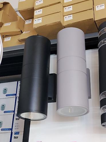 smart light: Настенный цилиндрический LED-светильник (верх/низ) — 2