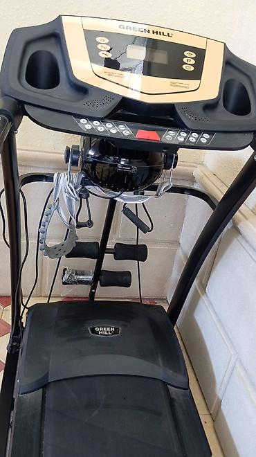 velosibet type 1: GREEN HILL qaçış trenajoru – çoxfunksiyalı ev fitnes kompleksi — 2