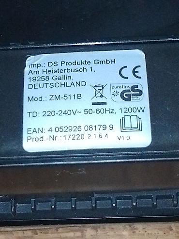 Ostali kuhinjski aparati: Aparat za vafle – dvostruki - Električni aparat sa dve velike ploče — 11