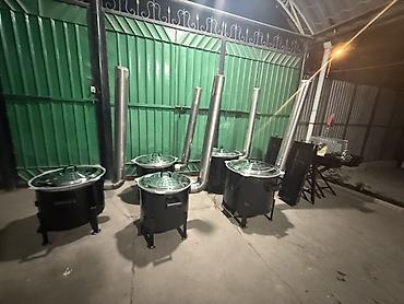 холодец: Чугунный казан-скороварка HAMZI + печь под казан - Материал казана — 7
