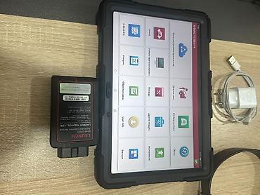 gence avtomobil: Huawei planşet və avtomobil diaqnostika avadanlığı komplekti. Planşet — 5