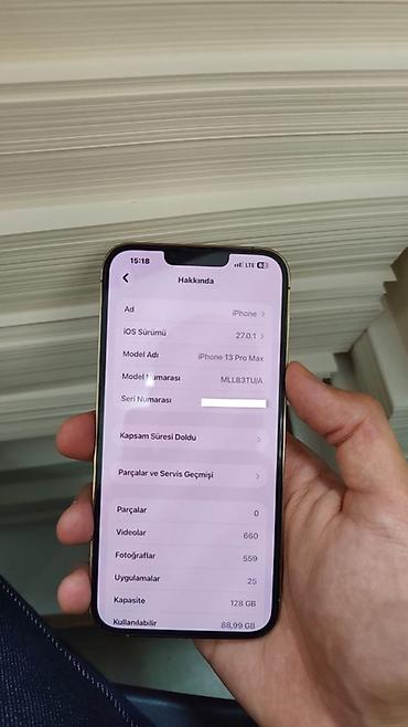 iphone 1q: IPhone 13 Pro Max, 128 GB, Qızılı, Face ID — 2