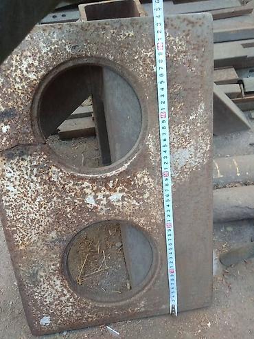 Плиты для печей: За всё цена!!!Кольца некомплект! — 6