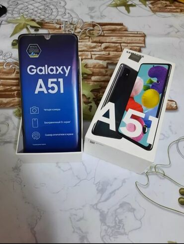 samsung a51 yeni: Samsung Galaxy A51 5G, 128 GB, rəng - Göy, Düyməli, Sensor, Barmaq izi