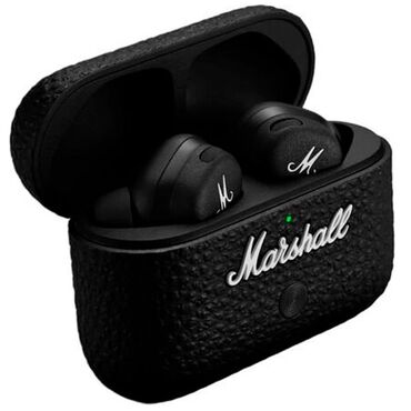 наушники безпроводной: Вакуумные, Marshall, Б/у, Беспроводные (Bluetooth), Классические