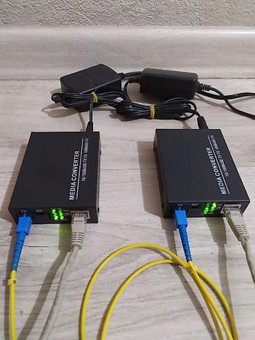 конвертер: Медиаконвертер для оптики 10/100Base-TX to 100Base-FX. Тип A — 2