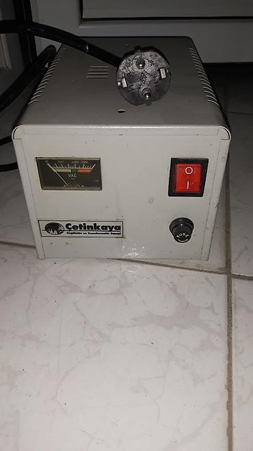 volt sunkası: Avtomatik gərginlik stabilizatoru (regulyator) - Brend: Çetinkaya – — 1