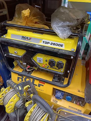 Генераторы: Бензиновые электрогенераторы (разные модели) Предлагаются переносные — 6