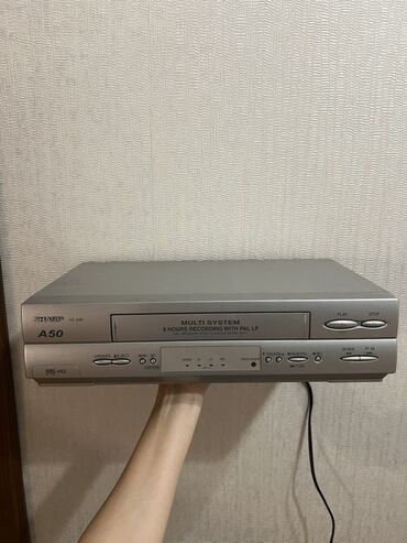 TV tünerlər və resiverlər: Sharp brendinin VC-A50 model VCR cihazı. Yaxsi veziyyet; pult ve