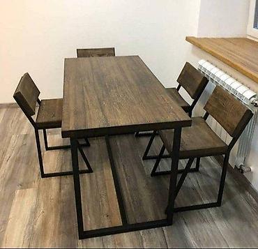 duseci: LUX TRPEZARIJSKI SETOVI | Izrada nameštaja po meri Drvo& metal — 2